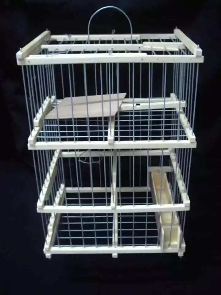 Large Bird Trap Cage with Call Bird Compartment – Ideal for Parrots, Pigeons & More