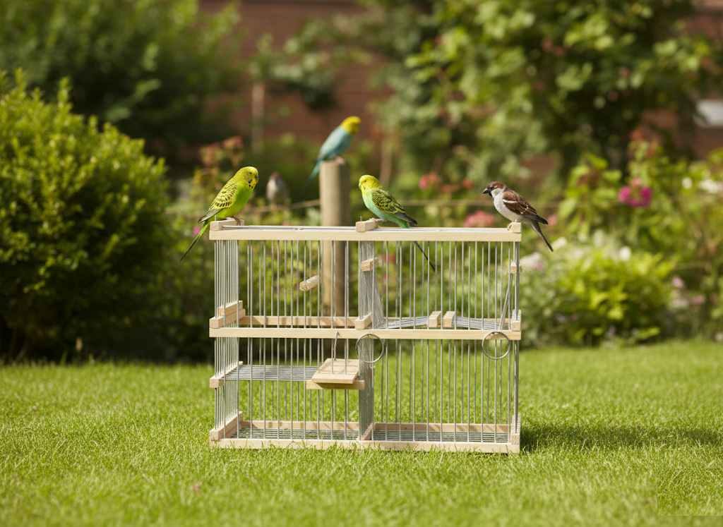 Repeating Trap Cage for Birds – Non-Stop Catch System | Safe & Humane Capture