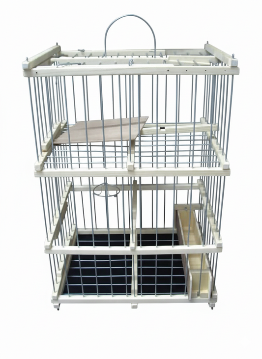 Large Bird Trap Cage with Call Bird Compartment – Ideal for Parrots, Pigeons & More